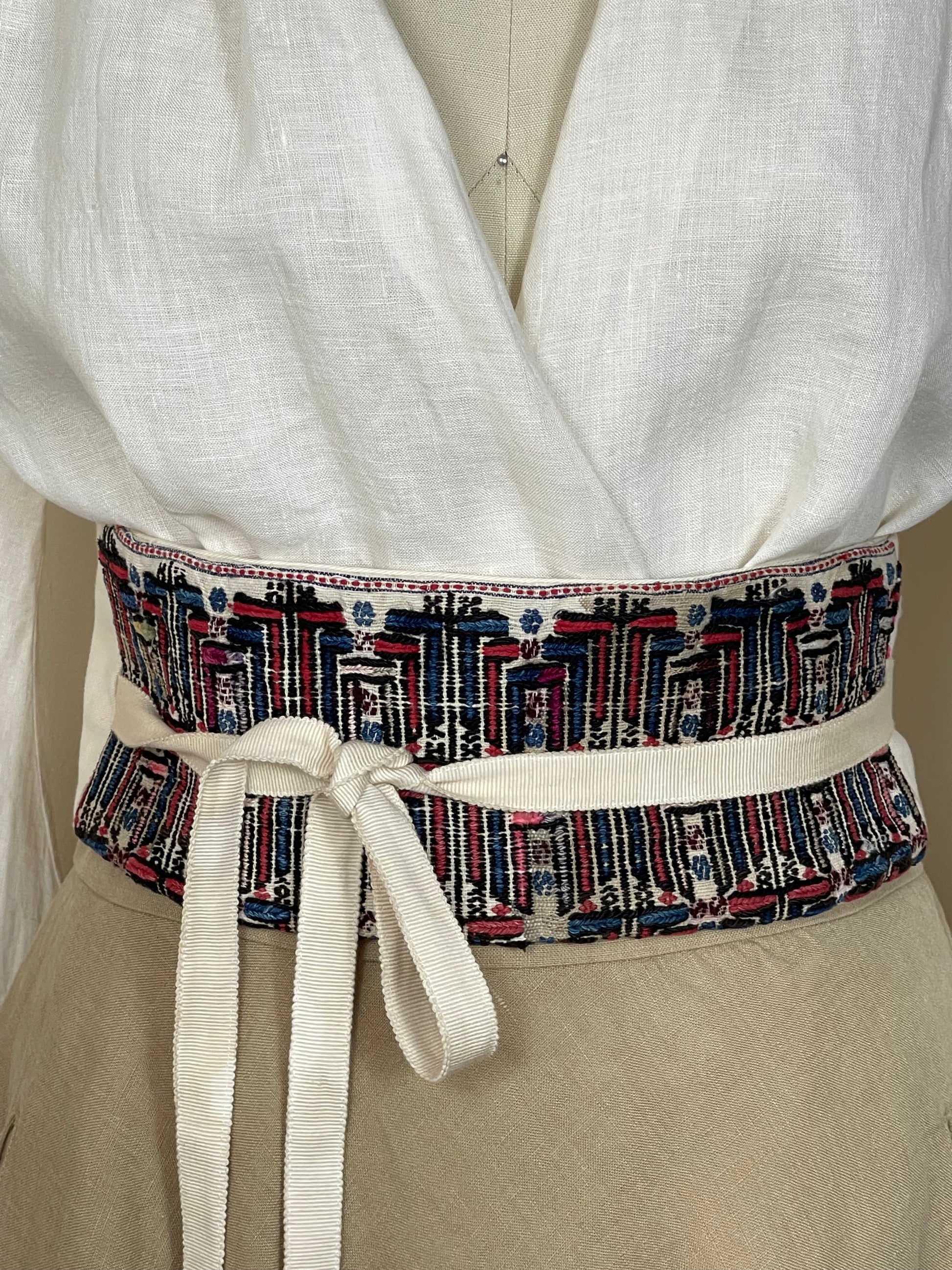 The belt worn with Blouse Borgia